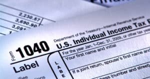 IRS 1040 Tax Forms